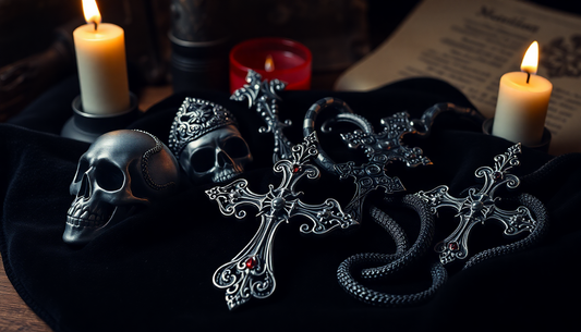 Symbolism in Gothic Jewelry: Skulls, Crosses, and Serpents